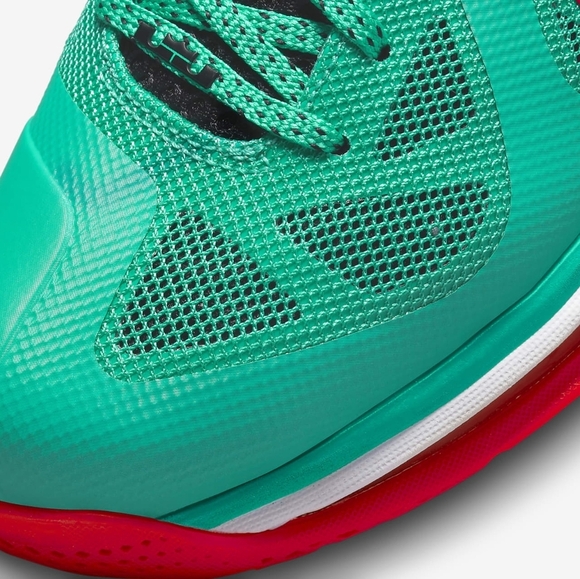 Nike Lebron 9 Low Reverse Liverpool Men's Green Sneakers New Size 7 - Picture 6 of 11